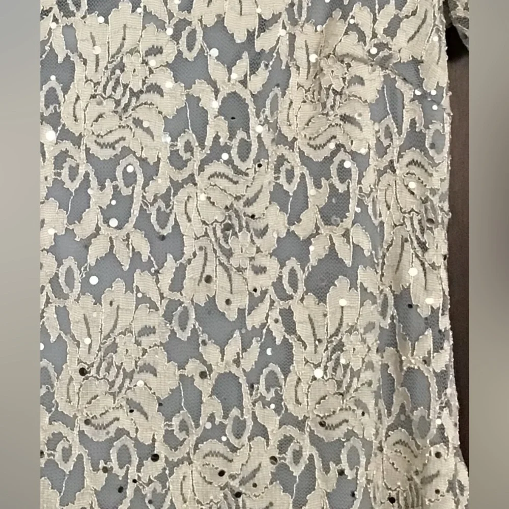 Baby Blue Lace Dress - Picture 5 of 7